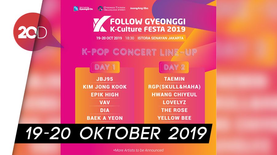 Epik High Hingga Taemin Ramaikan K-Culture FESTA 2019 di Jakarta
