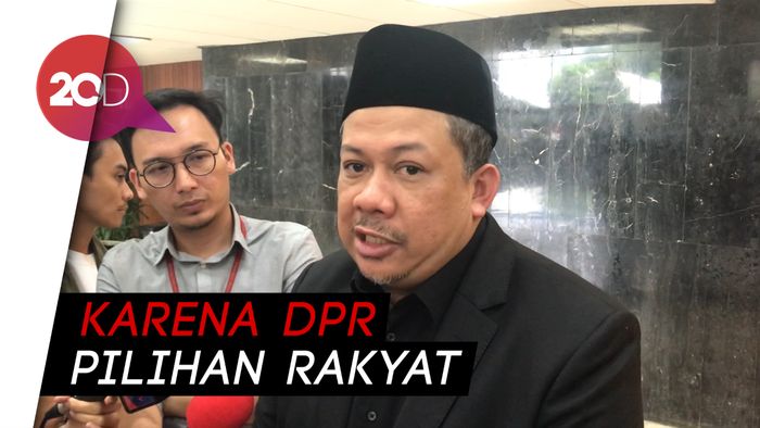 Fahri Hamzah Minta Keputusan DPR Terkait Pimpinan KPK Baru Dihormati