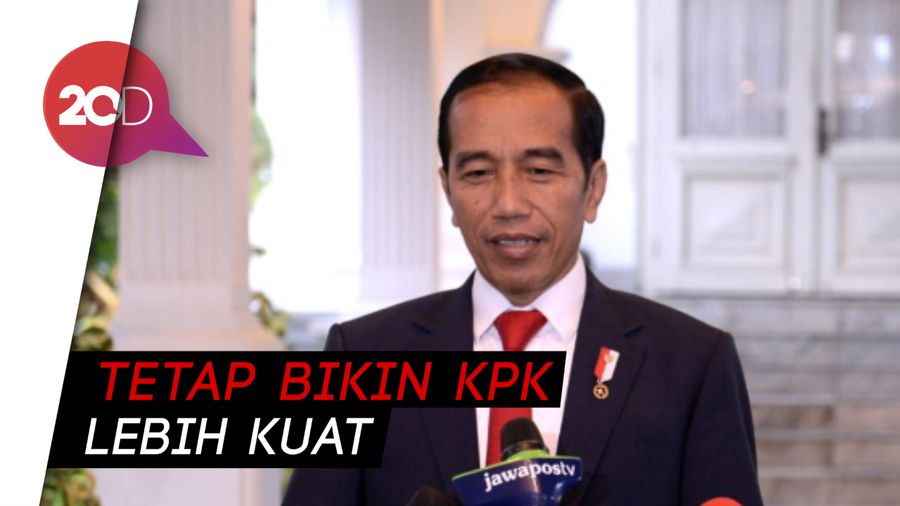 Jokowi: UU KPK Sudah Berusia 17 Tahun, Butuh Penyempurnaan