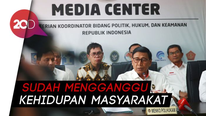 Kabut Asap ke Negara Tetangga, Wiranto: Kapolda Pangdam Dicopot