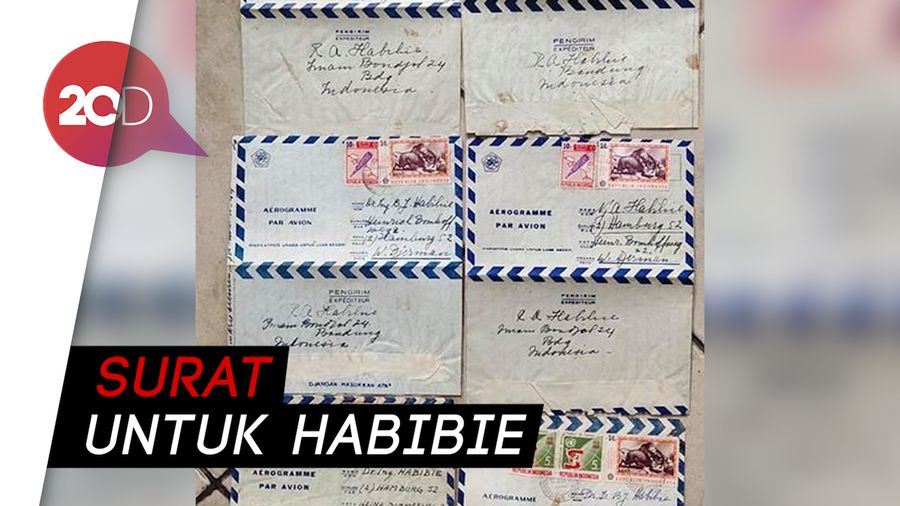 Kisah Dosen di Medan Koleksi Surat Ibunda BJ Habibie