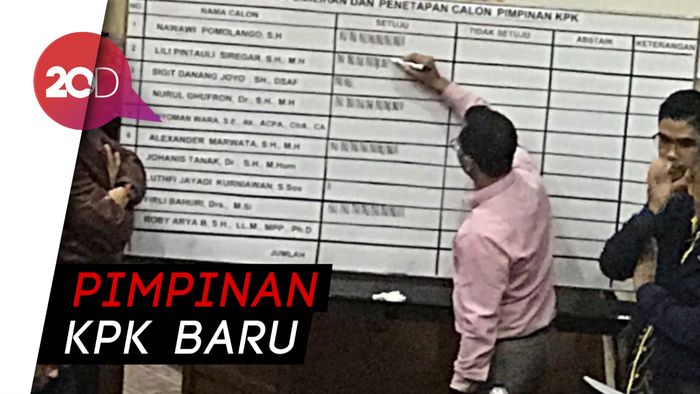 Tok! Firli Bahuri Sah Jadi Ketua KPK