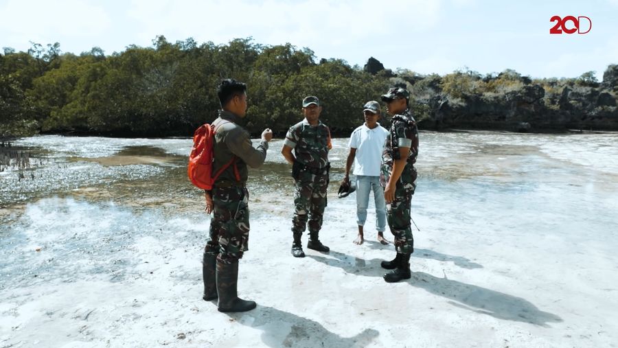 Dandim Rote Ndao Periksa Lokasi Dugaan Jual Beli Pulau