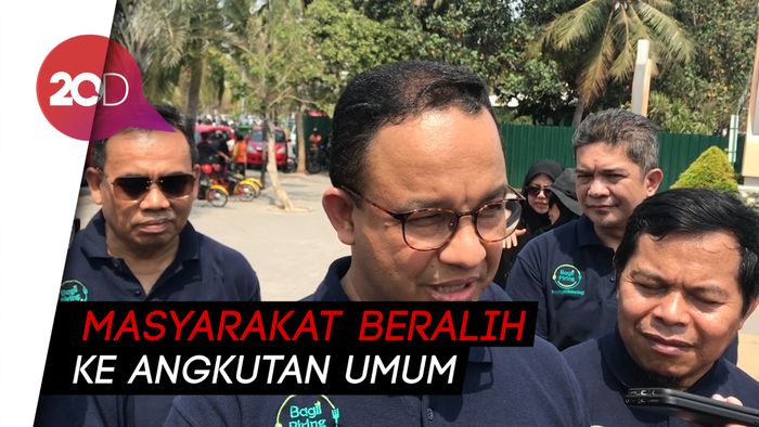 Ganjil Genap Disebut Efektif, Anies: Kemacetan Berkurang
