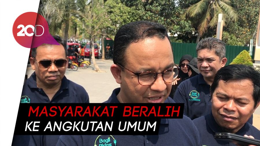 Ganjil Genap Disebut Efektif, Anies: Kemacetan Berkurang