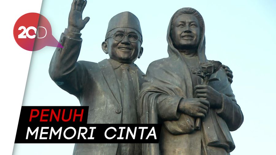 Mengenang Habibie-Ainun di Monumen Cinta Sejati Parepare