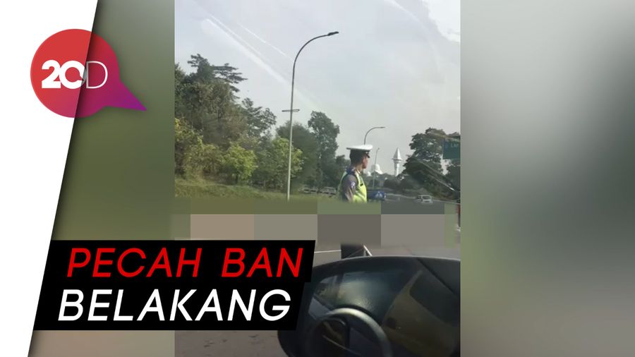 3 Orang Tewas Gegara Ban Mobil Pecah di Tol Jagorawi