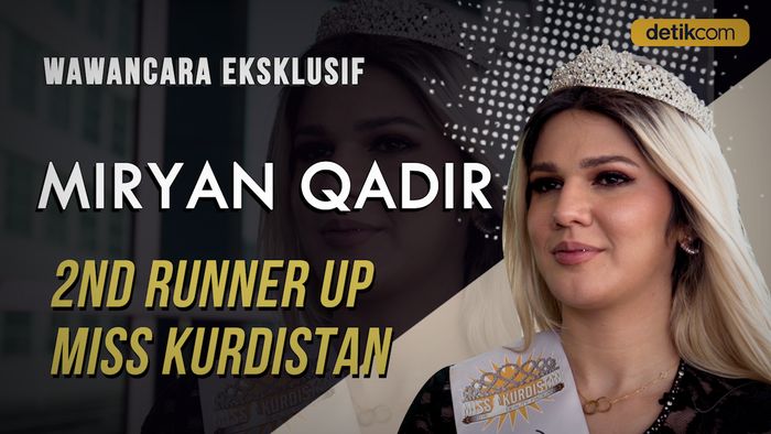 Lebih Dekat dengan Miss Kurdistan 2019: Indonesia Orangnya Ramah