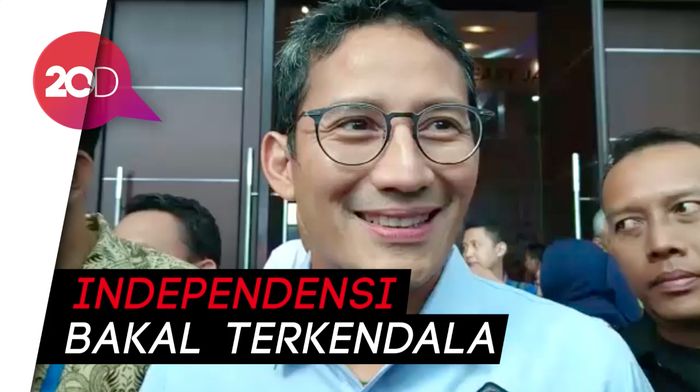 Sandiaga Tak Sepakat Pegawai KPK jadi ASN