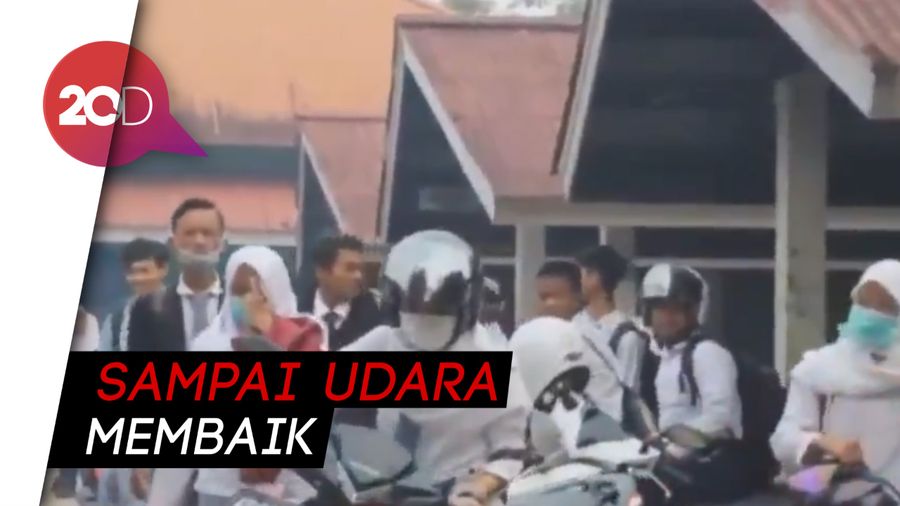  Asap Masih Pekat, Libur Sekolah di Pontianak-Pekanbaru Diperpanjang