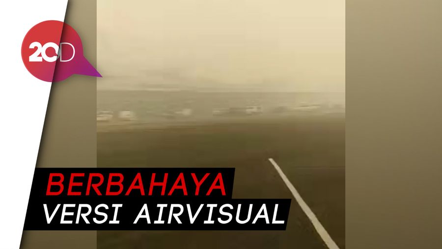 Siang Ini, Udara Palangka Raya Berbahaya!