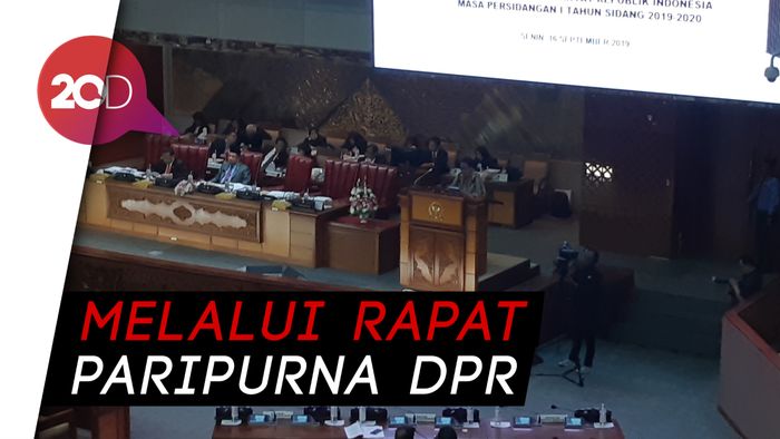 Tok! DPR Sahkan Firli Jadi Ketua KPK Terpilih 2019-2023