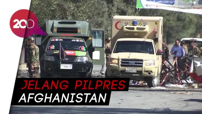 Serangan Taliban di Kampanye Pilpres Tewaskan 46 Orang