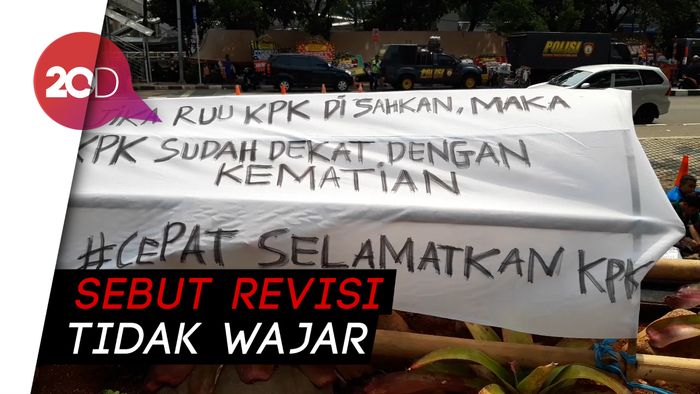 PB HMI Serukan Seluruh Cabang se-Indonesia Demo Tolak Revisi UU KPK