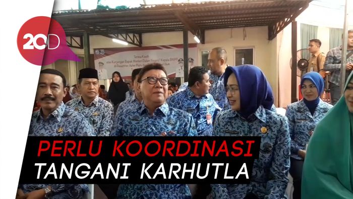 Pemda Tak Maksimal Tangani Karhutla Diperingati Mendagri
