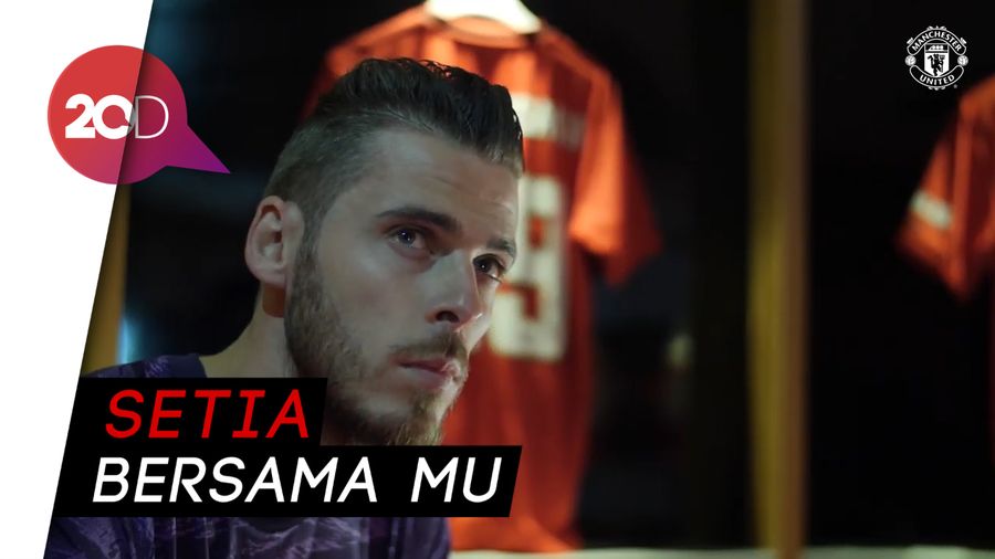  Sah! De Gea Perpanjang Kontrak Bersama MU 