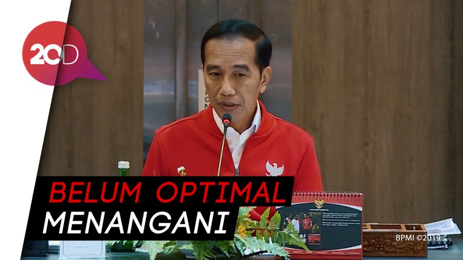  Soal Karhutla, Jokowi Semprot Aparat Daerah