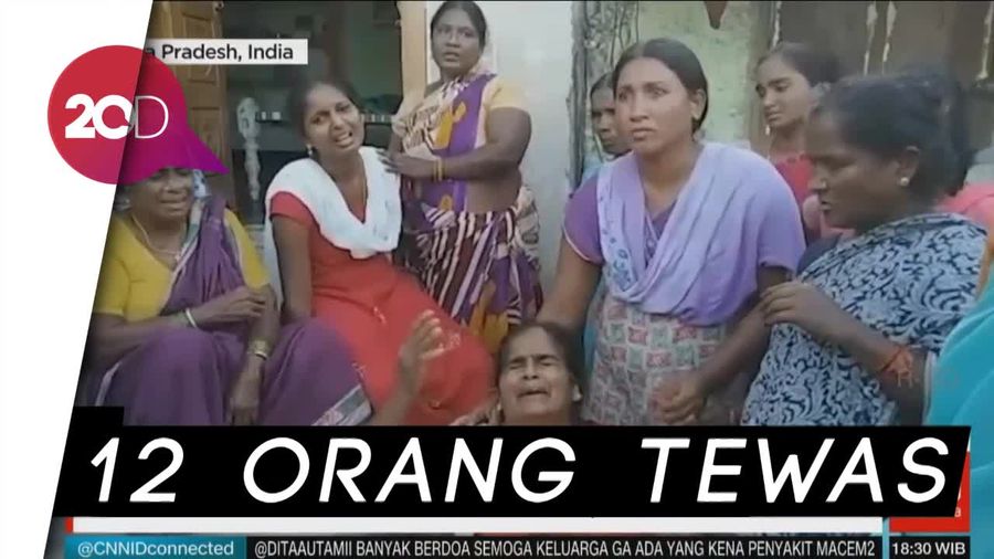 Kapal Wisata Terbalik di India, 12 Orang Tewas