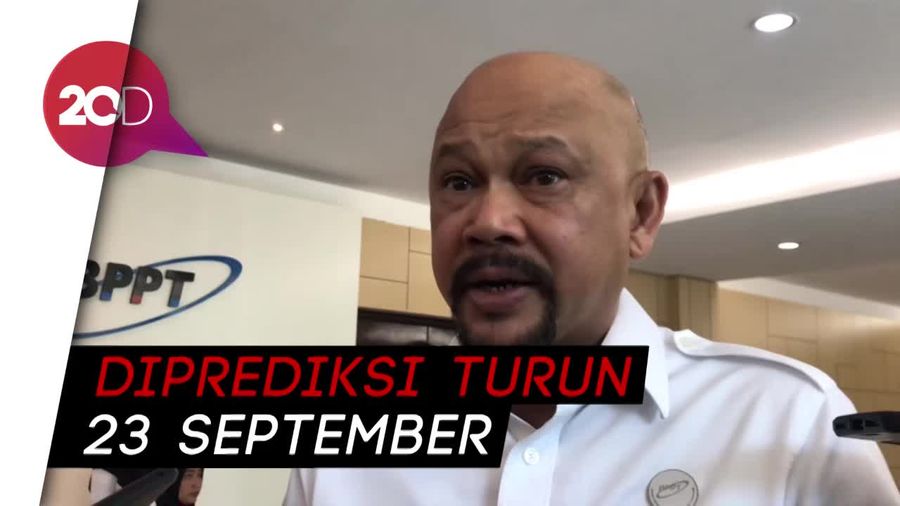 Gunakan Kapur Tohor, BPPT Prediksi Turun Hujan 23 September
