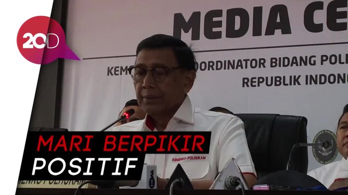 Terkait UU KPK, Wiranto Minta Jangan Curiga ke DPR dan Presiden