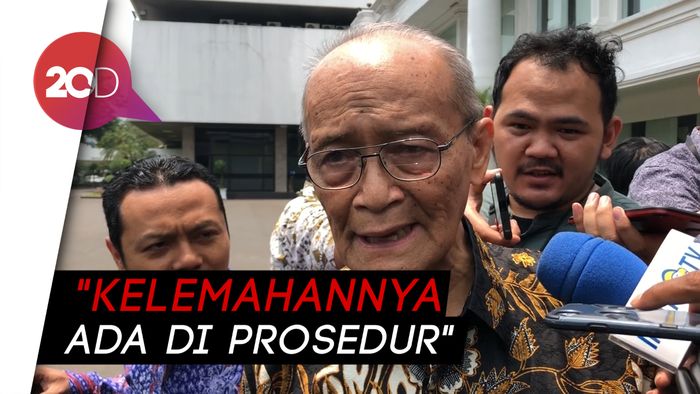 Buya Syafii: KPK Itu Wajib Dibela, Diperkuat, Tapi Bukan Suci