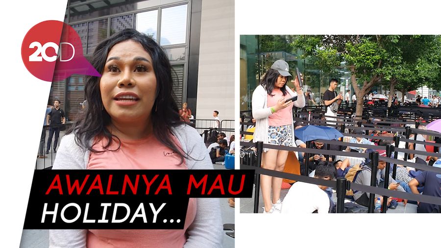 Cerita YouTuber Indonesia Ikut Antre untuk iPhone 11 di Singapura