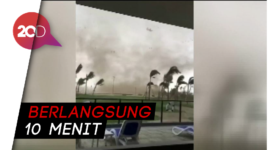 Dahsyat! Puting Beliung Terjang China