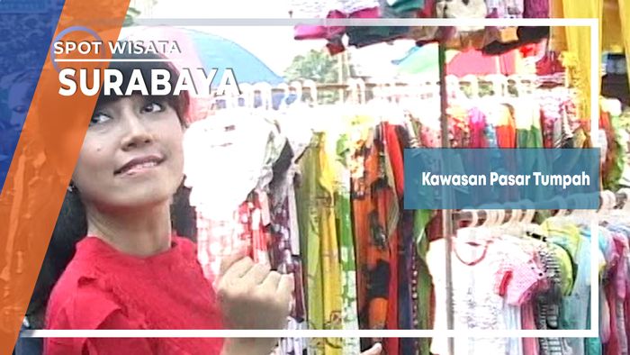 Pasar Tumpah Tugu Pahlawan Surabaya