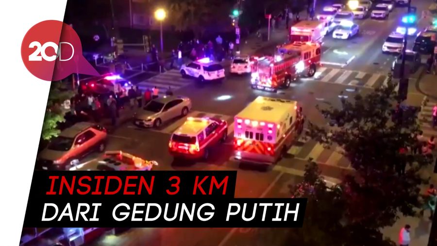Baku Tembak di Dekat Gedung Putih, 1 Orang Tewas dan 5 Luka-luka