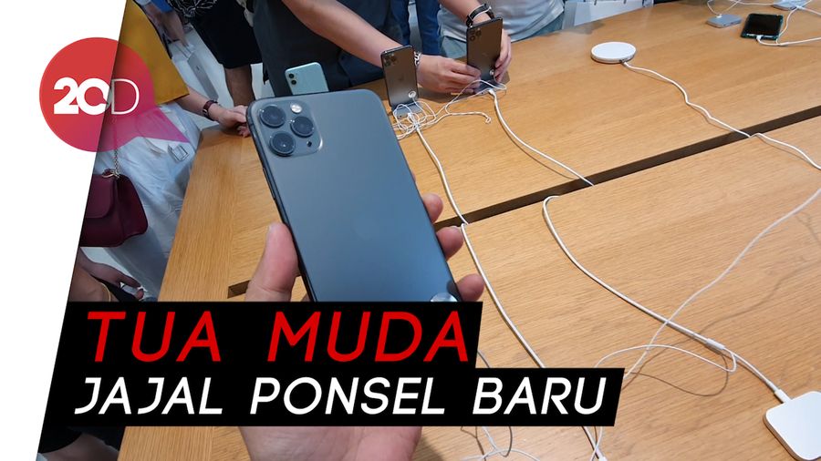 Jajal iPhone 11, Ratusan Orang Serbu Apple Orchard