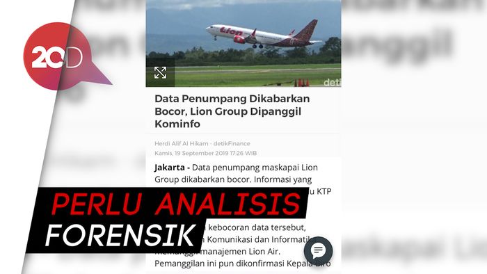 Kata Profesor Ilmu Pengetahuan Komputer soal Kebocoran Data Grup Lion