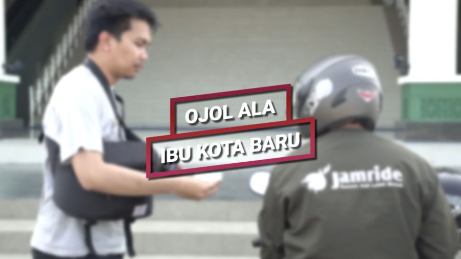 Menjajal Jamride, Ojol Lokal di Calon Ibu Kota Baru