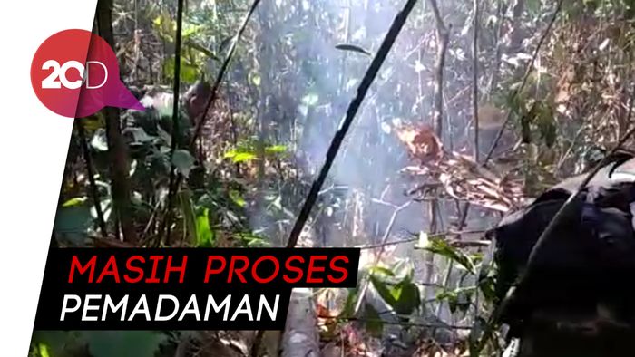 Hutan Lindung Gunung Klabat Terbakar Sekitar 45 Hektare