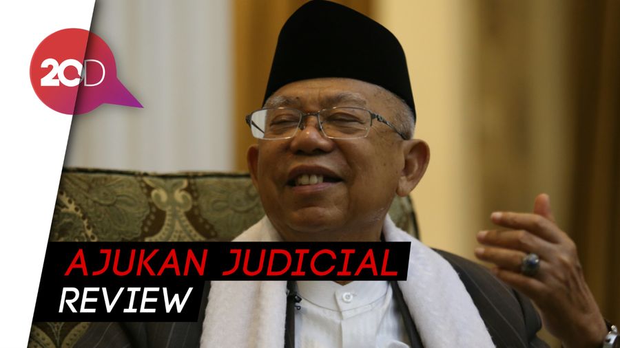 Maruf Amin Imbau yang Tolak RUU KUHP Gugat ke MK