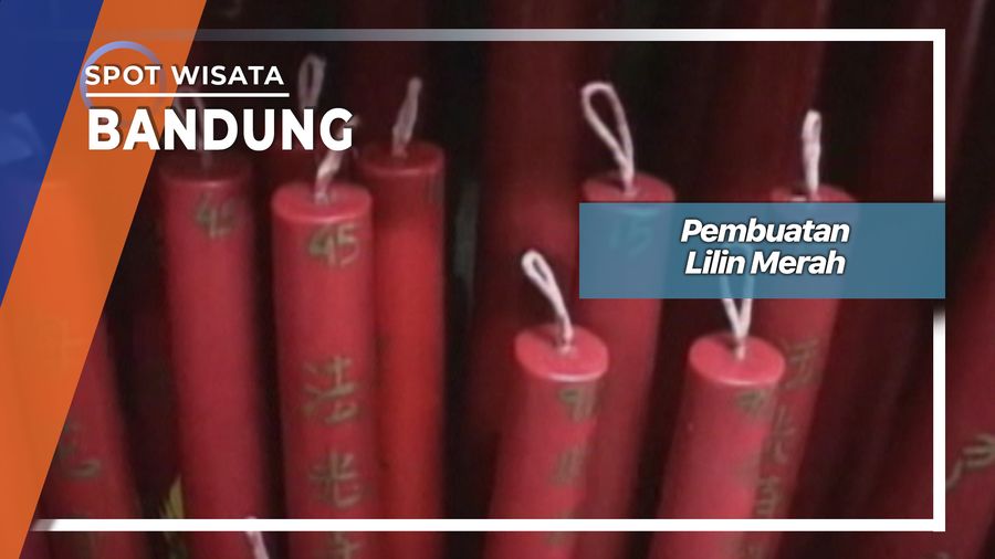 Pembuatan Lilin Merah Bandung