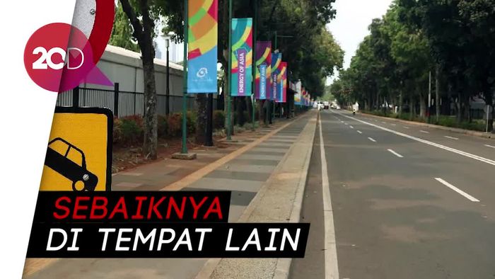 Komentar Pengguna GBK Soal Arena Balap Mobil
