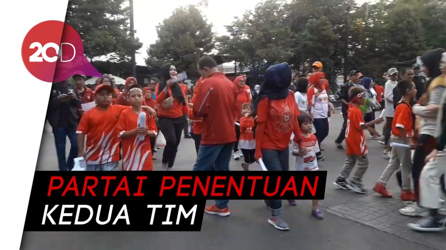 Dukung Timnas U-16 Berlaga, Suporter Mulai Padati Stadion GBK