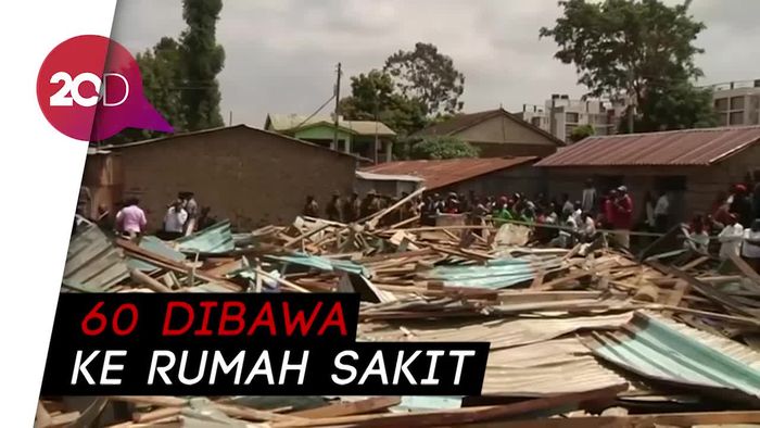 Bangunan Sekolah di Kenya Roboh, 7 Tewas
