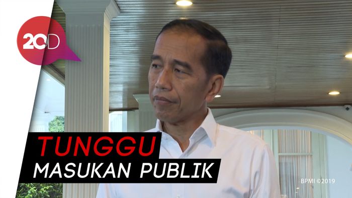Jokowi Tunda Pengesahan 4 RUU, Termasuk KUHP