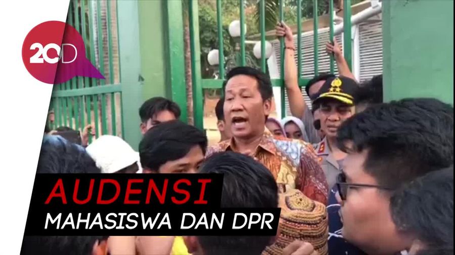 60 Perwakilan Mahasiswa Diterima Masuk Gedung DPR