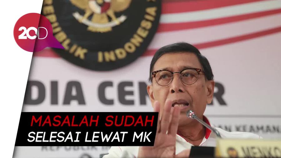 Wiranto Minta Publik Tidak Terprovokasi Jelang Pelantikan Jokowi