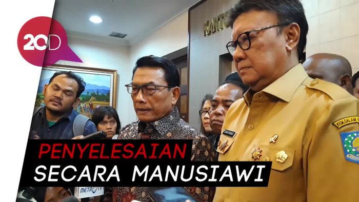 Rusuh di Wamena Tewaskan 23 Orang, Moeldoko: Semua Pendekatan Dilakukan