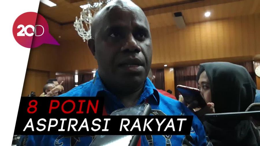 DPRD Papua dan Papua Barat Sampaikan 8 Tuntutan untuk Jokowi