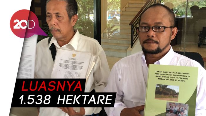 Petani Simalungun Ngadu ke Jokowi Lahannya Dikuasai PTPN IV