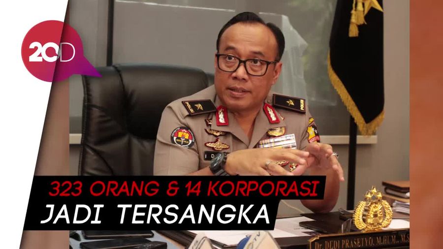 Dari 284 Kasus Karhutla, 14 Perusahaan Ditetapkan Jadi Tersangka!