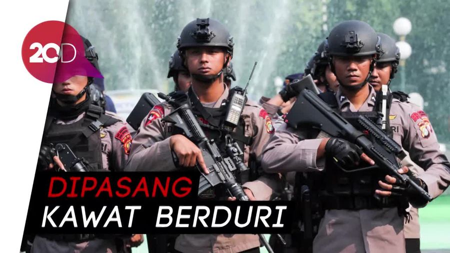 Amankan Demo di DPR, 13 Ribu Aparat Polisi Dikerahkan