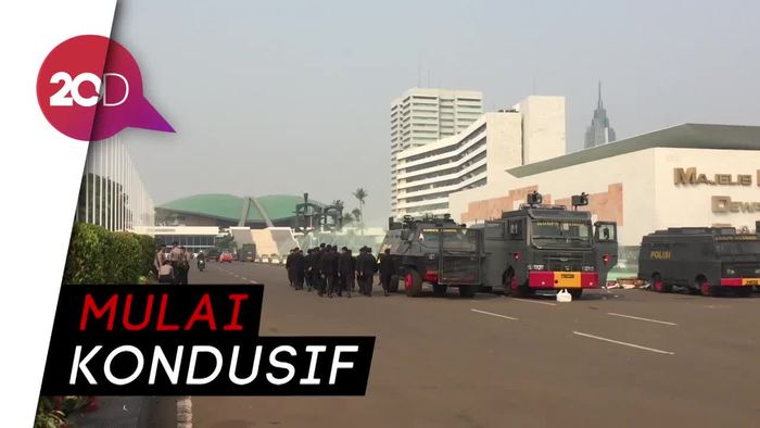 Situasi DPR Pascaaksi Rusuh