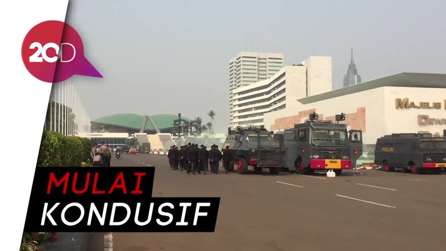 Situasi DPR Pascaaksi Rusuh