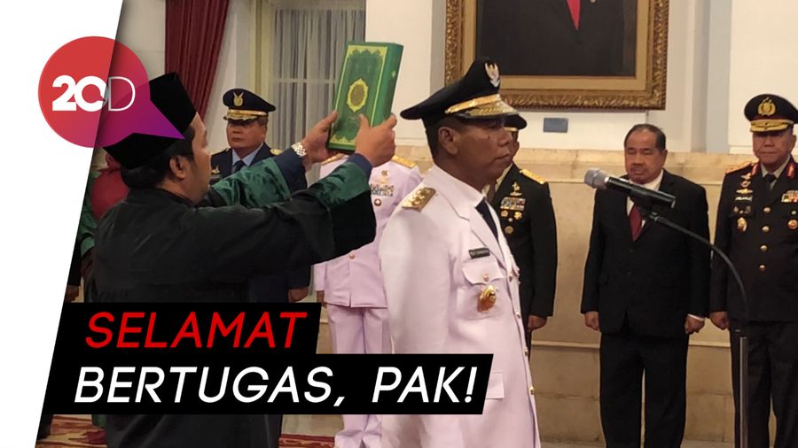 Sah! Jokowi Lantik Dedy Ermansyah Jadi Wakil Gubernur Bengkulu
