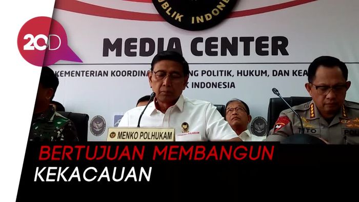 Wiranto: Ada Gelombang Baru Demo Ciptakan Kerusuhan